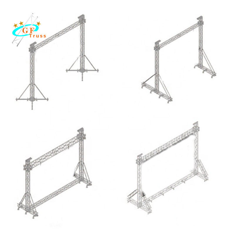 Mobile DJ Outdoor 6082 Aluminum Spigot Truss For Concert Event