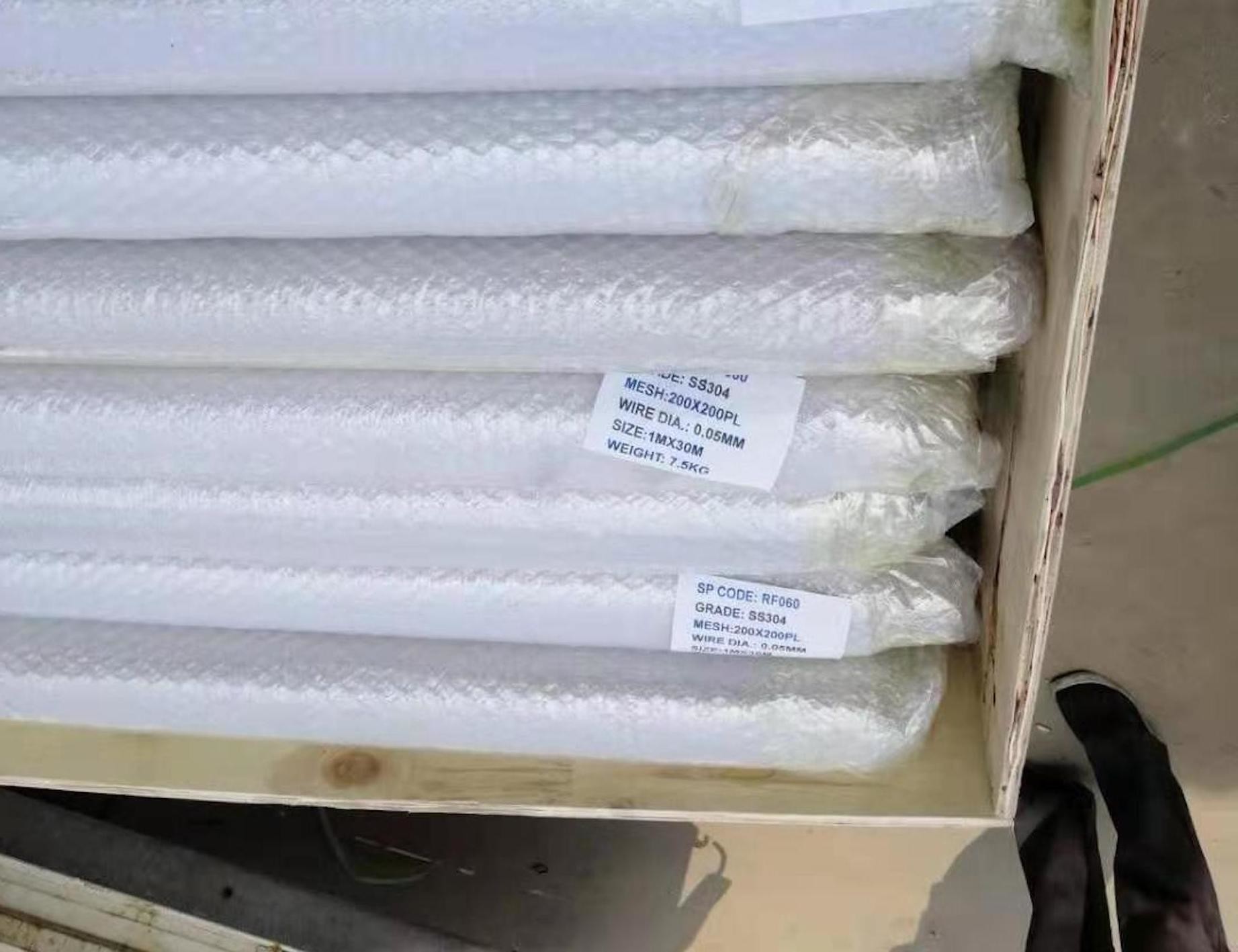 Screen Prinitng SS316L Dutch Weave Wire Mesh Stainless Steel Screen Roll