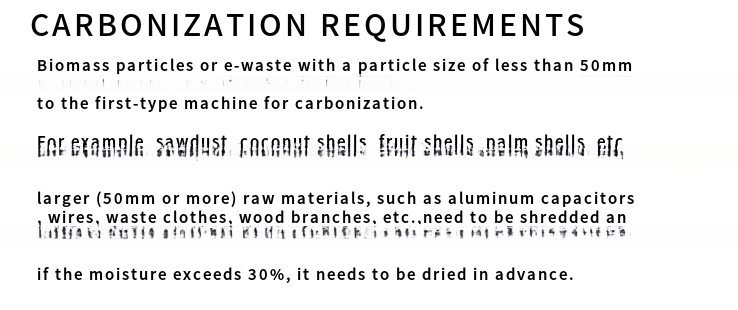 5000KG Weight Biomass Carbonization Furnace for Coconut Shell Charcoal Making Machine