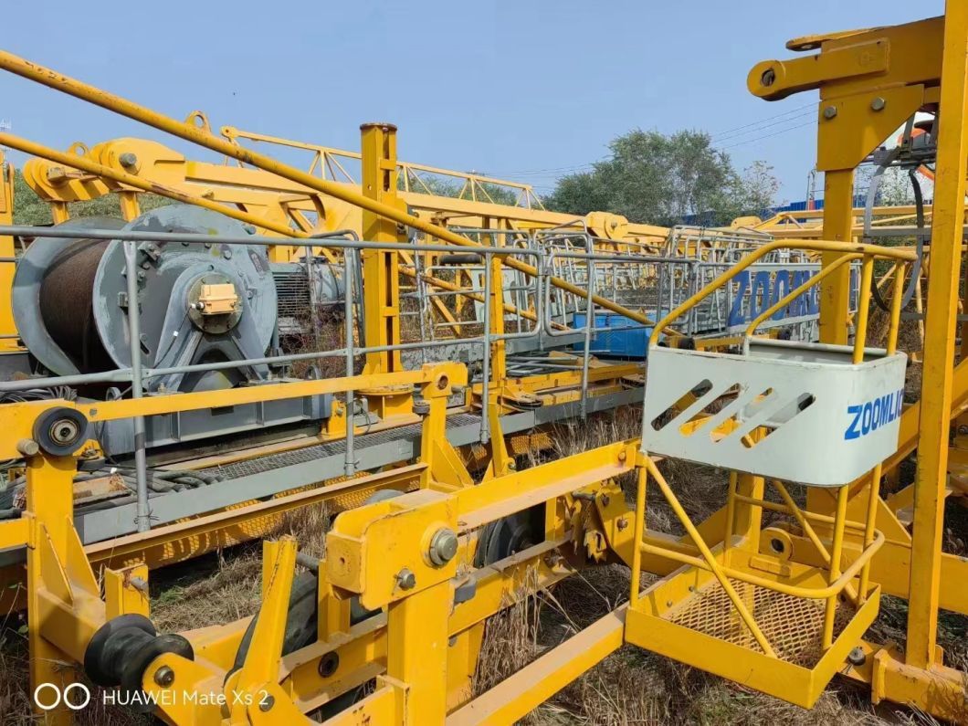 2018 Zoomlion Used 6513-8 Tower Crane with 8t Max Load