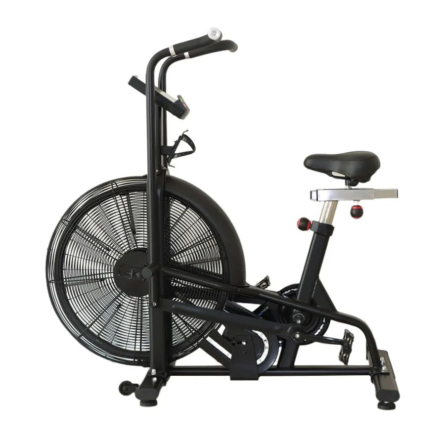 150Lbs Exercise Cardio Machine Endurance Fan Bike LCD Display