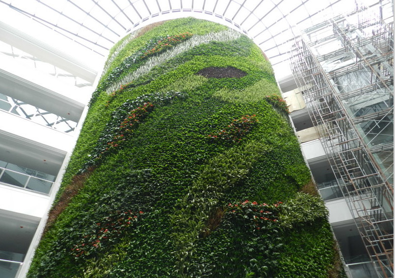 No Nursing Artificial Vertical Greening Easy To Care