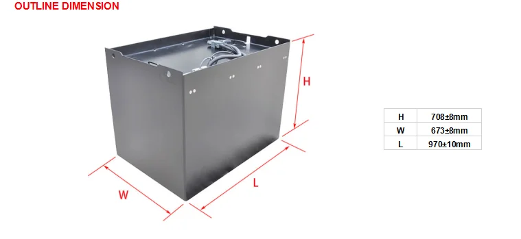 80V 600Ah LiFePO4 Industrial Lithium Battery For Electric Forklift