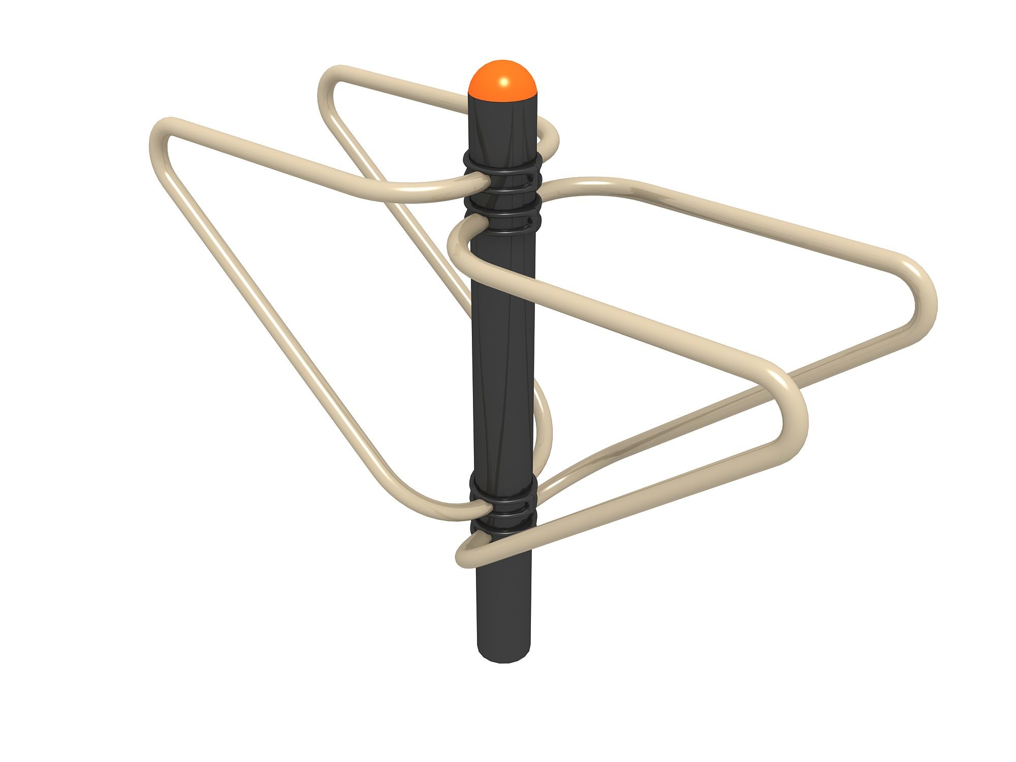 Wholesale Outdoor Fitness Equipment Push Up and Dip Station Outdoor Body Building Equipment