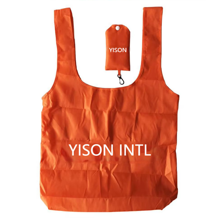 Custom Foldable Shopping Bag Tote Polyester Nylon Promotional
