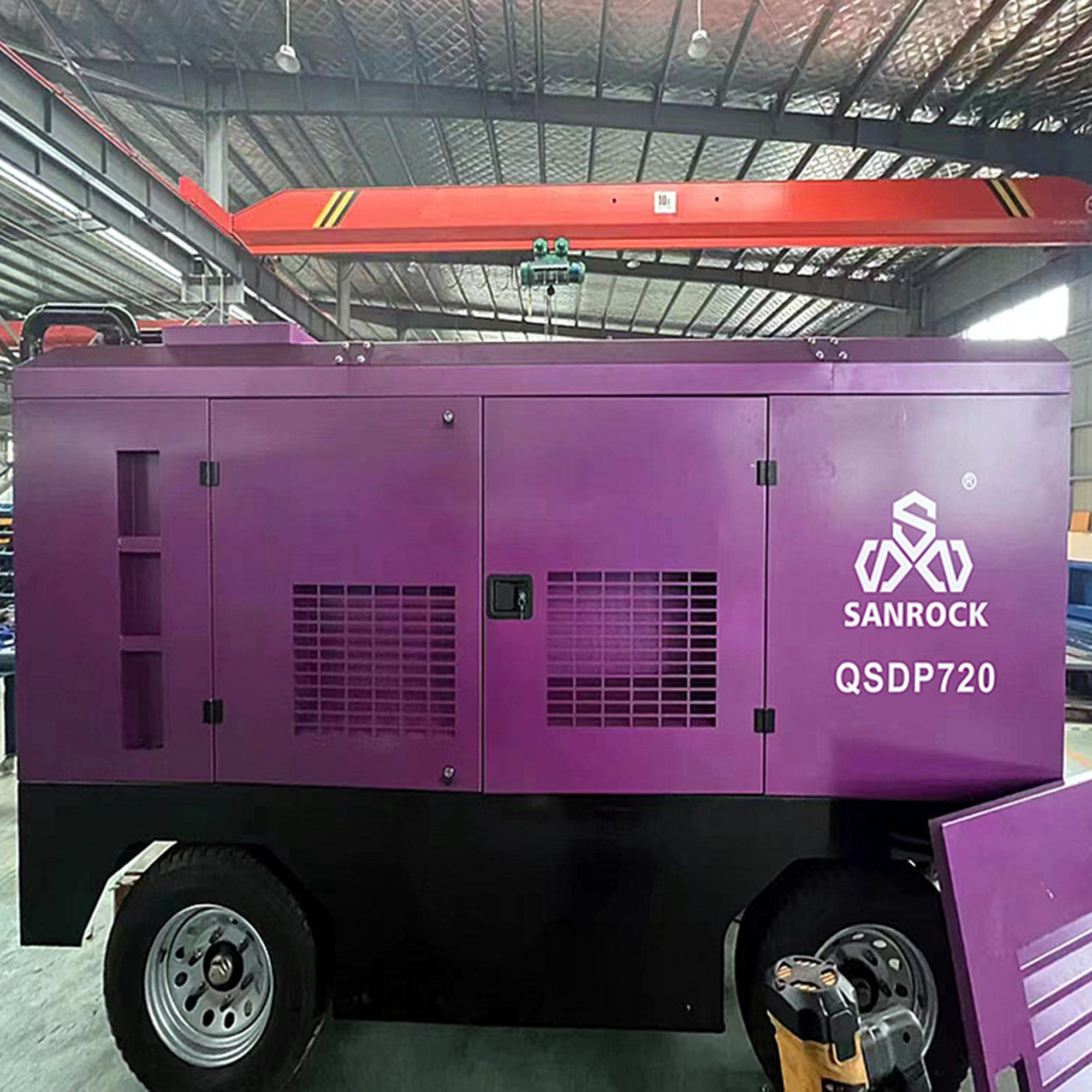 Mining Rotary Screw Air Compressor Diesel Air Compressor Machine Portable Air Compressor