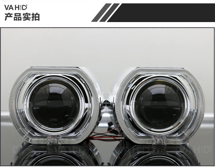 CH30 2.5inch Round Crystal angel eye Bixenon Car hid xenon projector kit