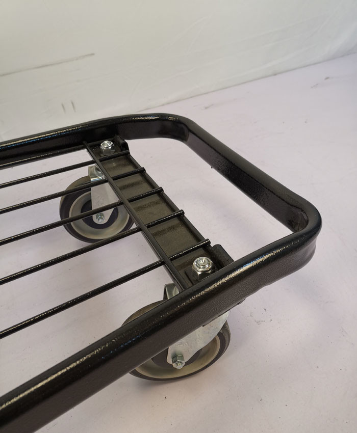 Multifunctional Supermarket Shopping Trolley Electrophoresis Metal Shopping Cart