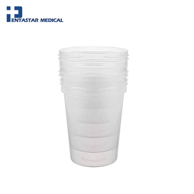4OZ Plastic disposable medical lab specimen cup sample container urine cup specimen cups with screw on lids