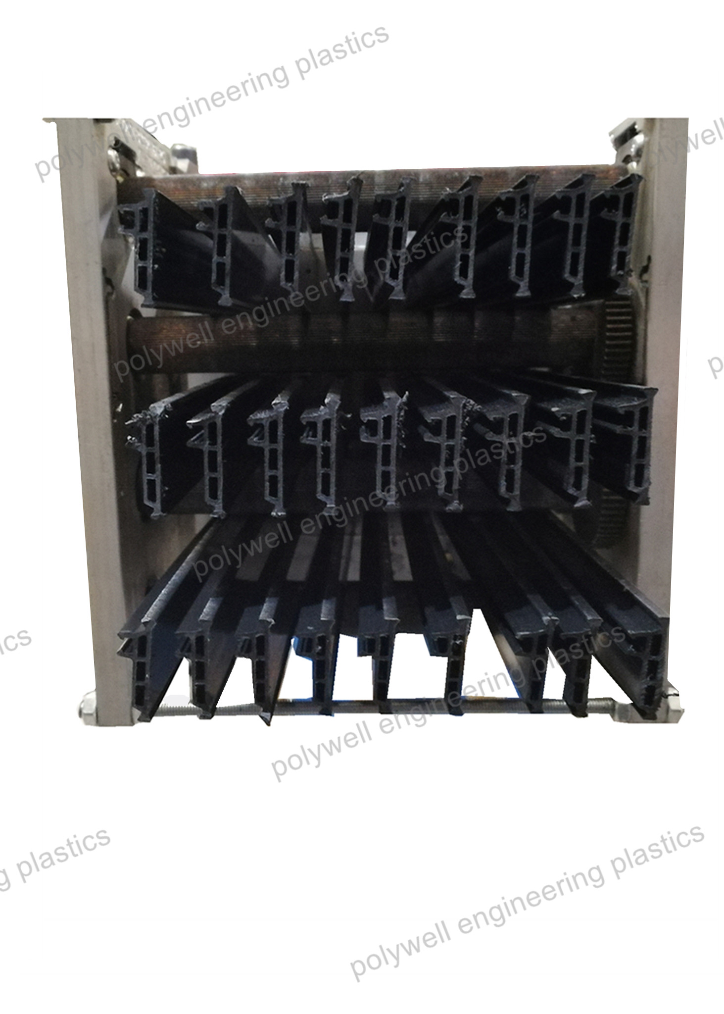 Steel Mold For PA66GF25 Profile Plastic Extrusion Customized Tool For Nylon Extrusion Strip
