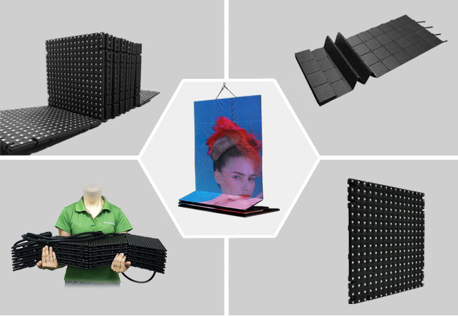 16 Bit Outdoor Video Screen IP65 High Brightness LED Display For Advertising