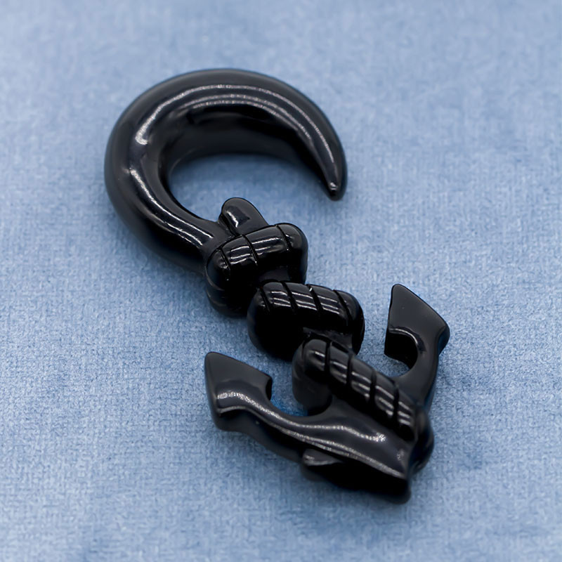 Small Gauge Ear Plug Jewelry Acrylic Arrow Shape Irragular Shape