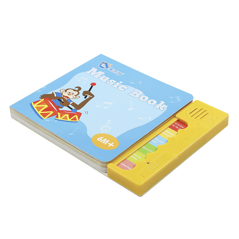 Animal Sound Books Push Button Voice Recorder Toddlers Learning Early Education