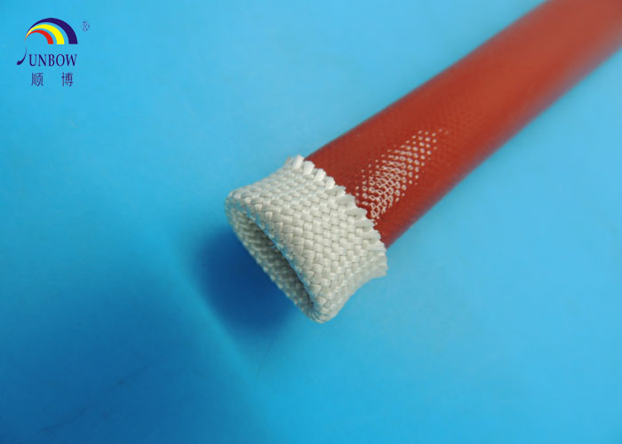 Flexible Insulation Expandable Braided Sleeving Black Self - Extinguishing