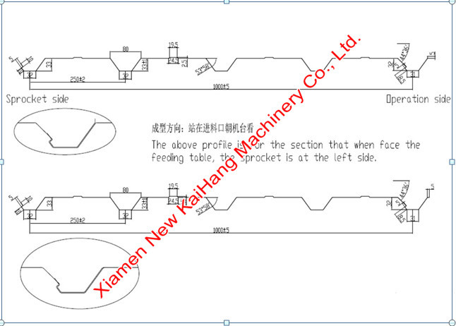 Continuous Sandwich Panel Production Line Roof Panel Roll Former Work With PU Line