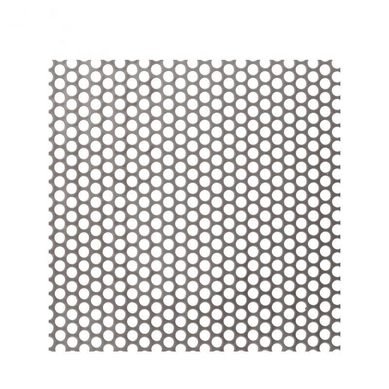 0.5m Width Galvanized 5mm Perforated Plate Ss 304 For Industrial