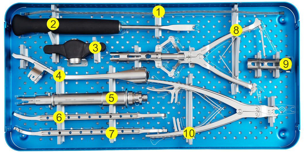Orthopedic Surgical 5.5mm Spinal Pedicle Screw Fixation Set-II