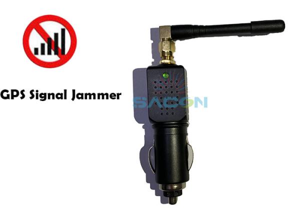 Quality Anti - Tracking Car Cigarette Lighter Gps Jammer 100mA With 90x25mm Size for sale