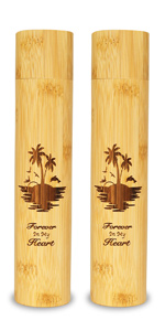 ocean bamboo scattering urn