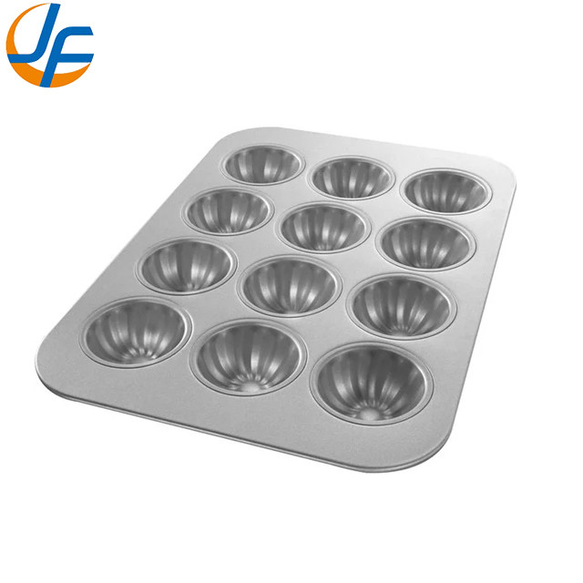 RK Bakeware China- 30 Cup 1.1 Oz Aluminum Muffin Pan 12 7/8" X 17 7/8" Aluminium Baking Tray