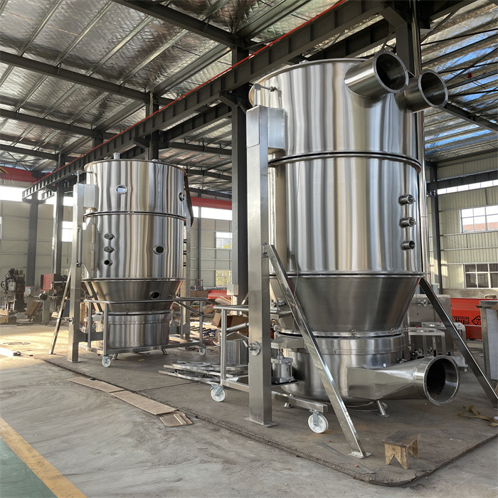 Vertical Vibration Bed Fluid Dryer Granulator Pharmaceutical Granulation Machine
