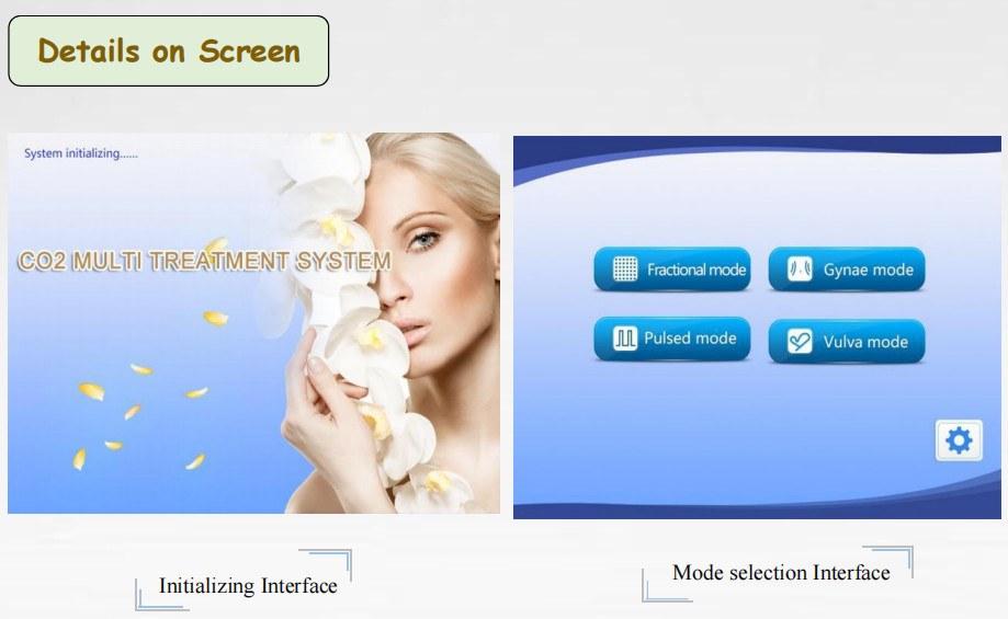 Professional C02 Vaginal Tightening Laser/Skin Resurfacing CO2 Fractional Laser Machine