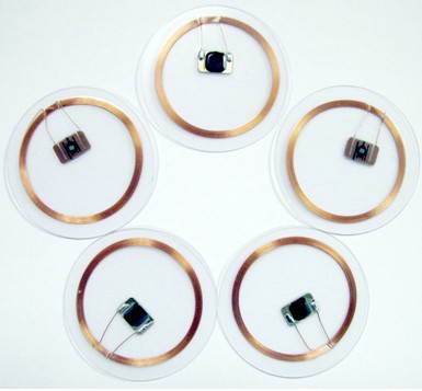 125KHZ Passive Programming RFID Tags PVC Transparent Smart RFID Tag 13.56MHz