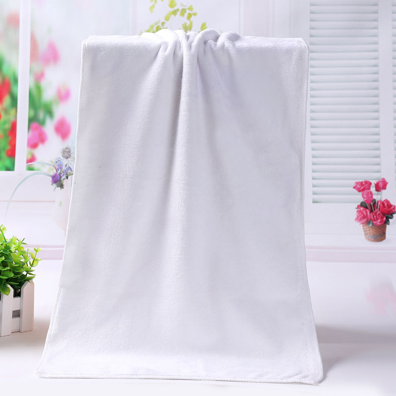 85%Polyester 15%Polyamide Customized Size and Logo Microfiber Fabric Bath Towel for Hotel