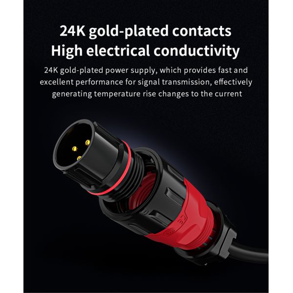 Cnlinko Ym20 Series 2 3 4 5 6 7 9 12 14 Ip68 Pin Waterproof Wire Connector Male Female Circular Aviation Connector Connector