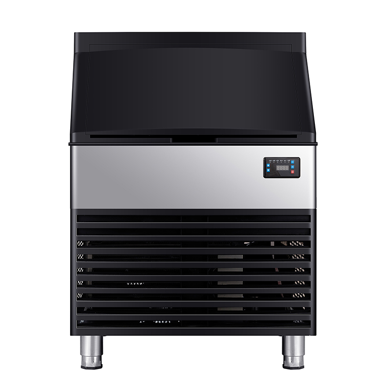 60KG Ice Storage Capacity Production Line Cube Ice Maker Machine for Building Material Shops