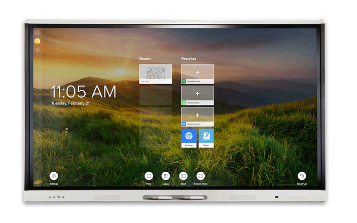 Interactive Touch Screen Whiteboard Can Connect Multiple Screens And Has A Contrast Ratio Of Up To 5000:1