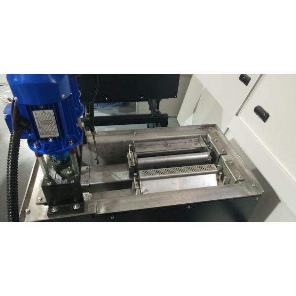 Lead Free Dual Wave Solder PID PLC Closed Loop Controlled 2 Preheating Zone