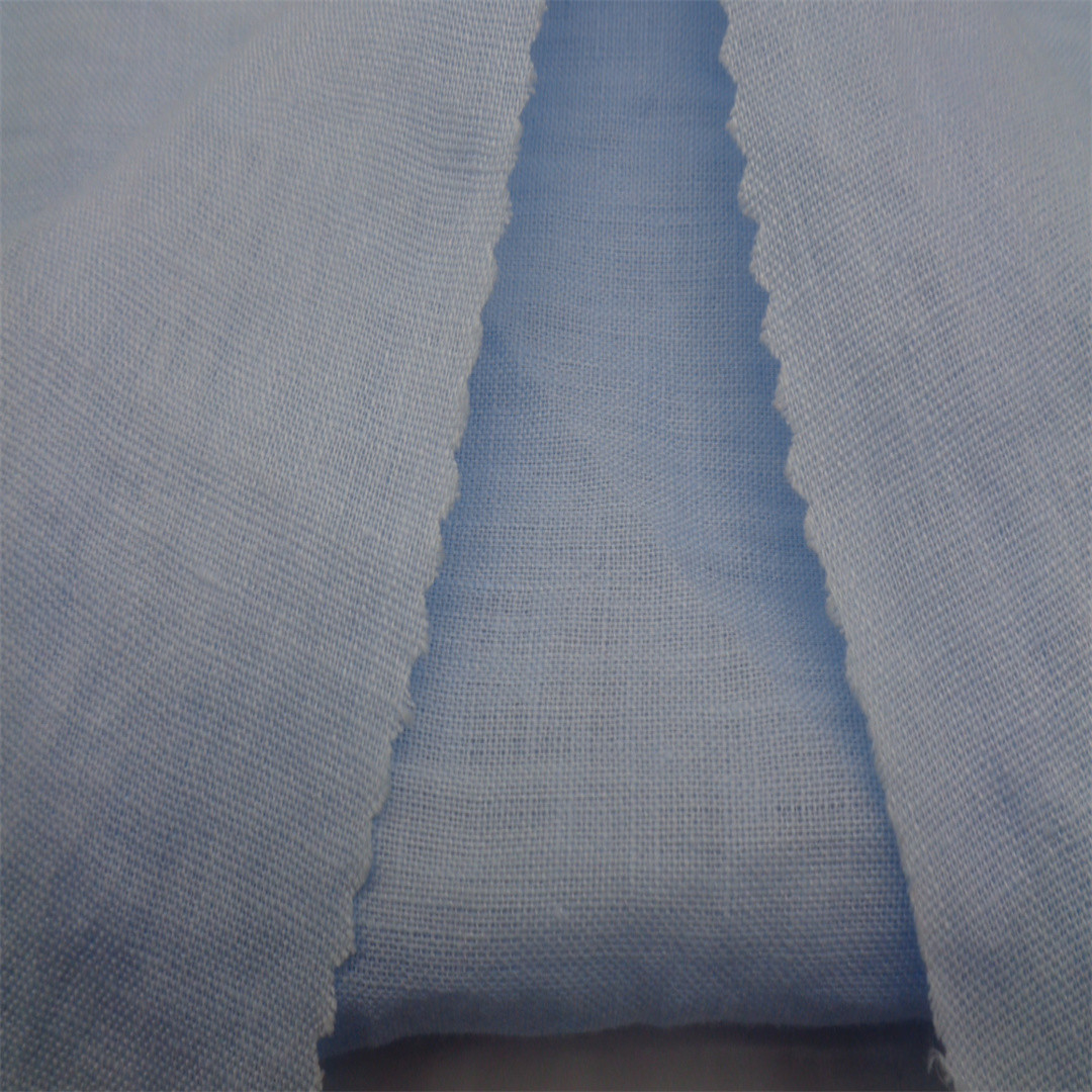 Breathable 100 Linen Home Textile Fabric 17sx17s 143Gsm 150CM