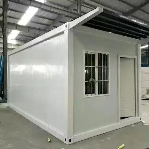 40ft Sandwich Panel Prefab Container House White Modern Container Home
