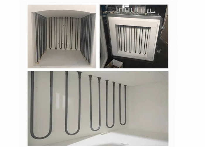 110 - 380V Oven Mosi2 Heating Elements Righ Angle Rod Industry Heat Treatment