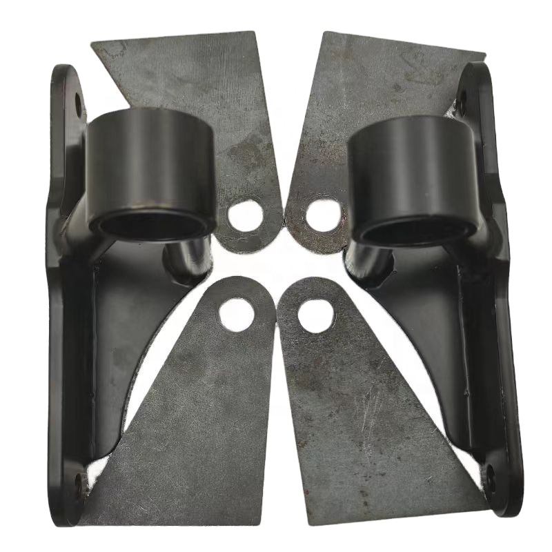 Universal 0.62" Hole Diameter Ford Small Block 289 302 351W Engine Swap Weld-In Motor Mounts Kit with Stainless Steel Construction Width 6.2