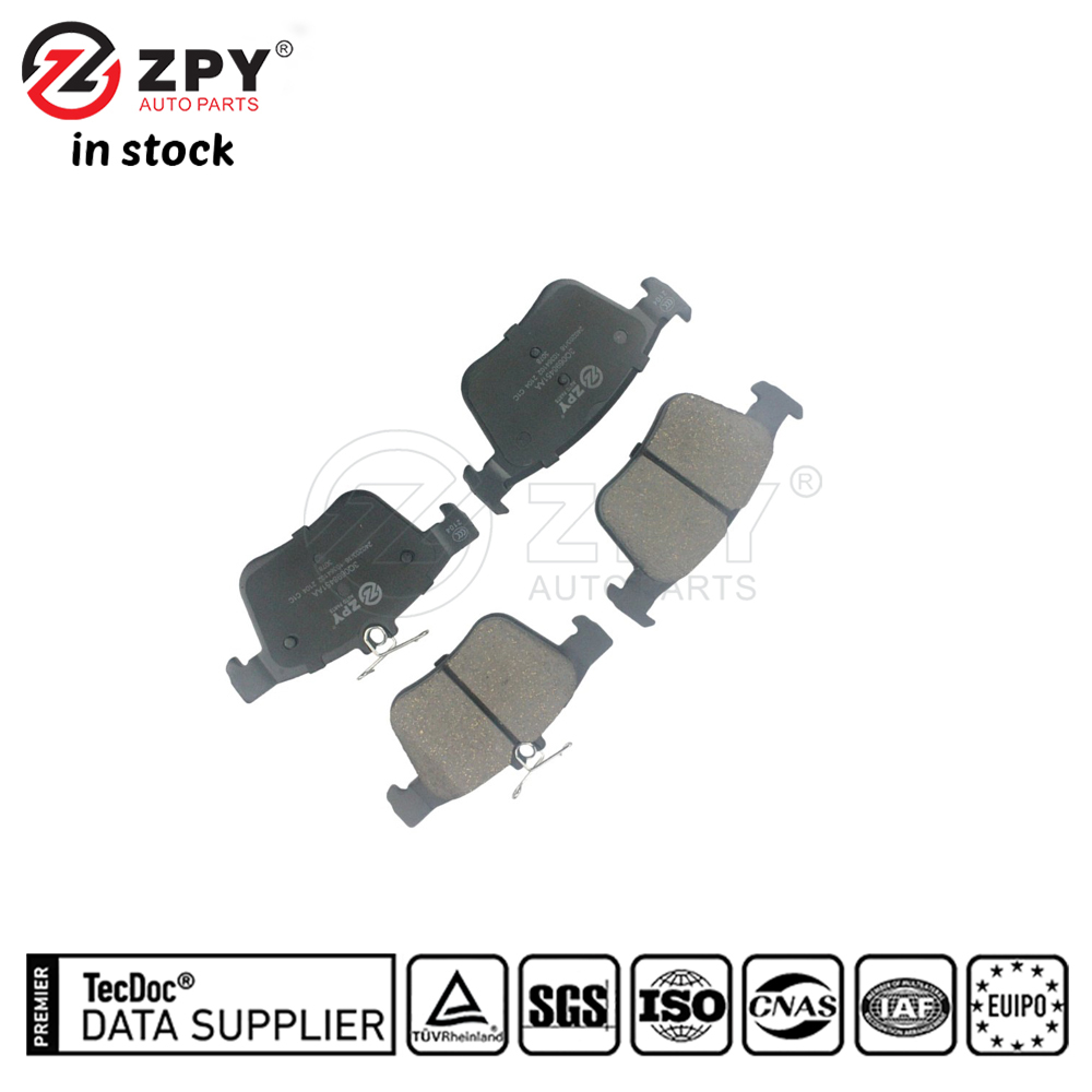 ZPY Rear Disc Brake Pad Set 3Q0698451AA for VW Audi Porsche