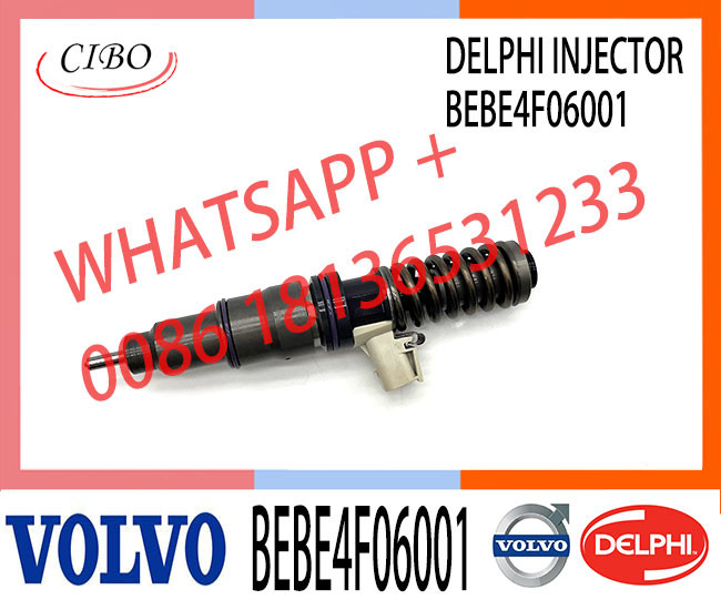 Diesel Engine Parts 21246331 Electronic Unit Common Rail Fuel Injector BEBE4F06001 For Diesel Engine
