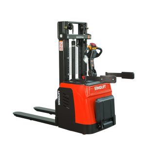 Buy cheap CDD15P-Li Stand-On Pallet Stacker With Standard Mast product