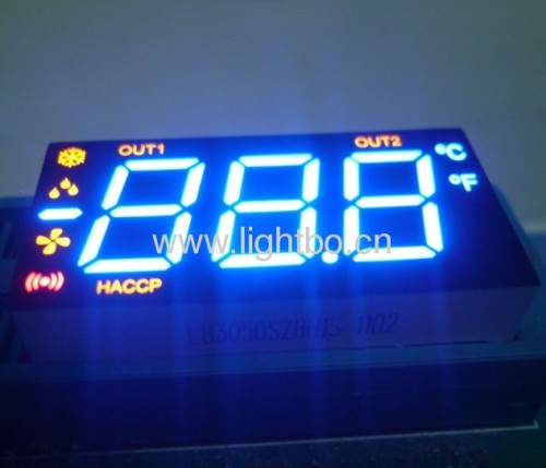 Ultra White/Red 0.50-inch 3 1/2 digit led seven segment air conditioner displays
