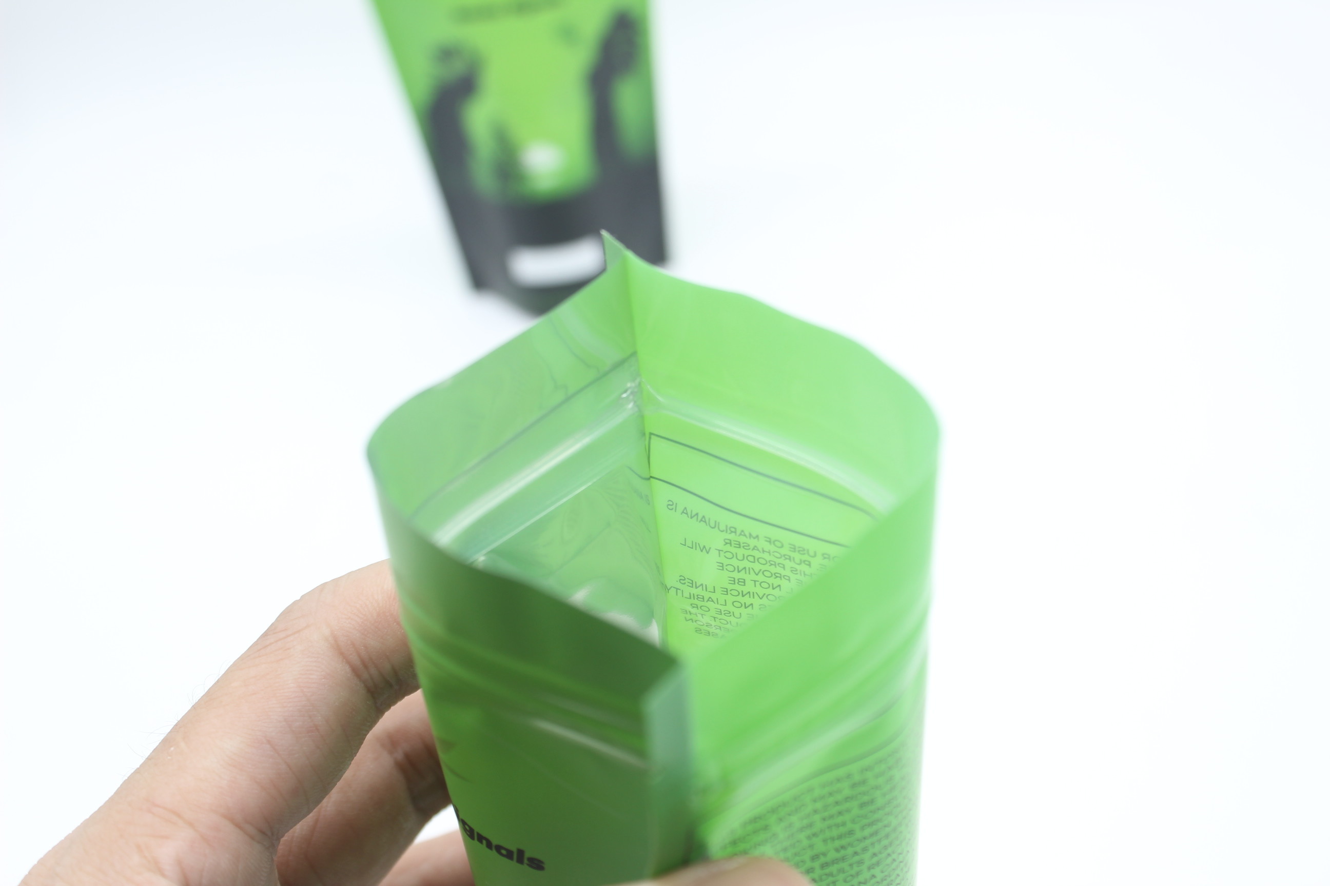 Reusable Food Grade Small Packaging Bag ziplockk Stand Up Plastic Bags With Your Own Logo