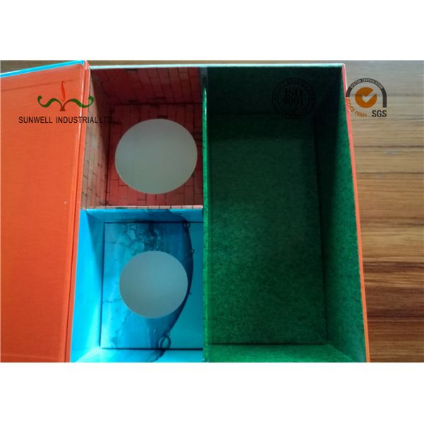 1500g White Cardboard + 2157g C2S Art Paper Recycled Gift Boxes UV Varnish