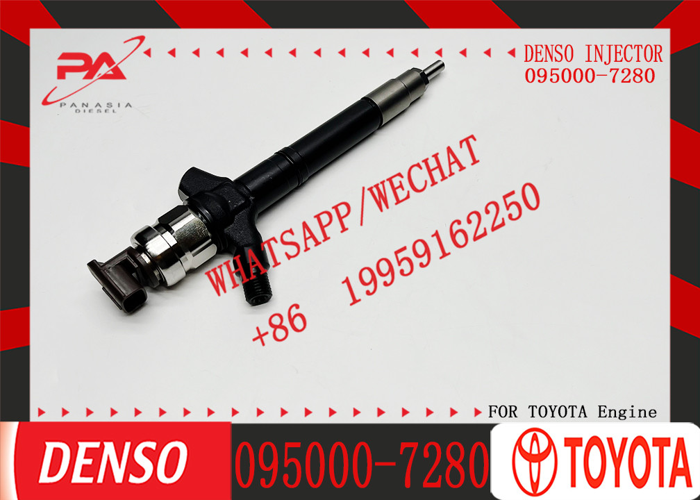 High Quality Common Rail Injector 095000-7280 095000-7630 095000-7631 095000-7640 for 1VD Diesel Nozzle