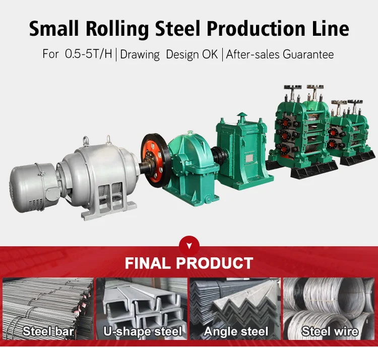 Hot Rolling Mill Equipment And Industrial Induction Furnace CCM For Rebar Production Line