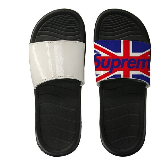 Sublimation PVC Slippers With Printable Leather Part For DIY Customized Photo Printing