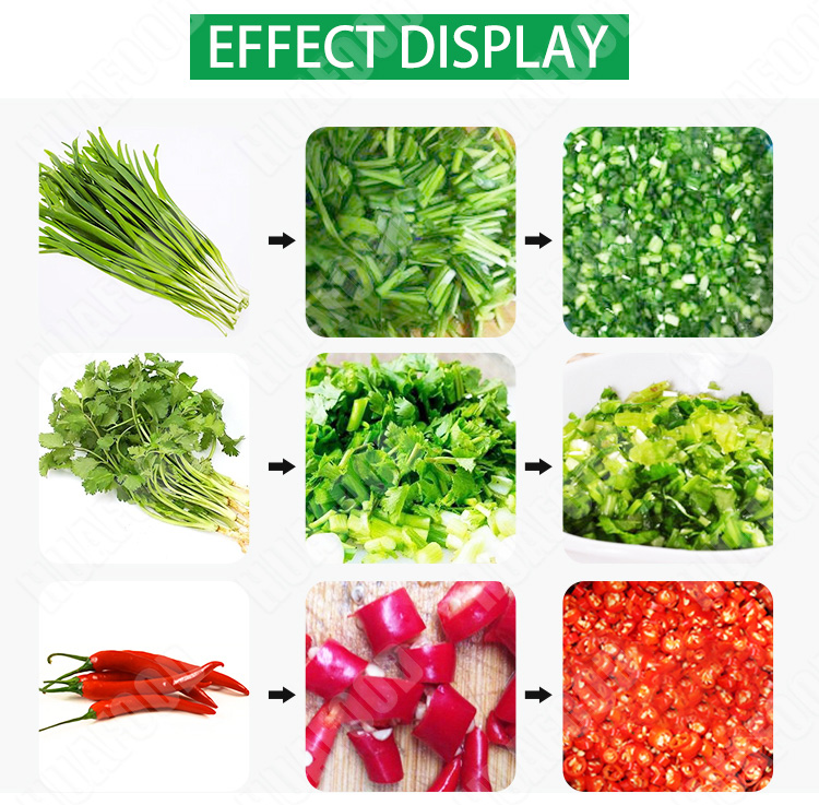 Good Price Vegetable Chilli Lettuce Cutter Celery Basil Chives Chopping Machine Parsley Leek Garlic Sprouts Cutting Machine