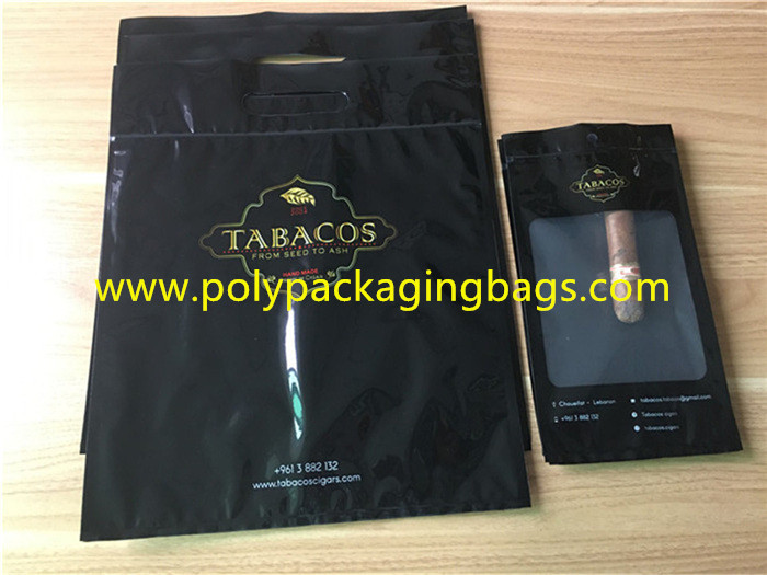 Large Capacity And Size 20 Cigar Packaging Bag Moisturized System Inside