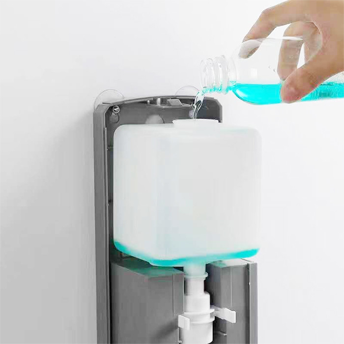 Abs Material Automatic Sensor Hand Sanitizer Dc And Battery Power Dispenser wall mounted dispener bathroom dispenser