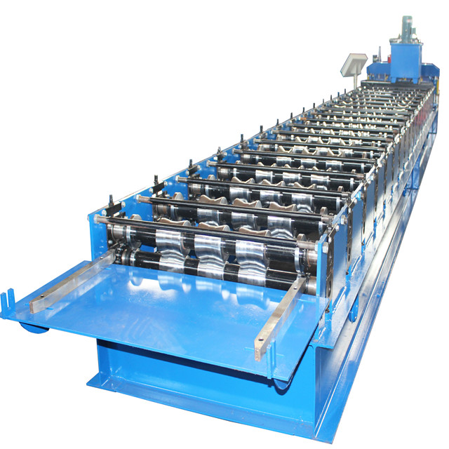 Customized 686 IBR Trapezoidal And 762 Corrugated Double Layer Roofing Sheet Making Machine For South Africa