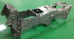Buy cheap Powder Coating Magnesium Auto Parts Laser Cut Capital Equipment Seat Back Bracket product